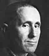 Bertolt Brecht (1898-1956).